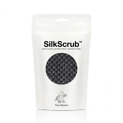 SilkScrub™ Exfoliating Antibacterial Shower Towel