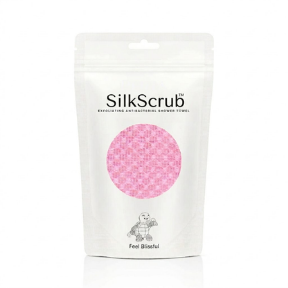 SilkScrub™ Exfoliating Antibacterial Shower Towel