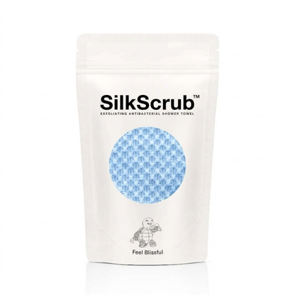 SilkScrub™ Exfoliating Antibacterial Shower Towel