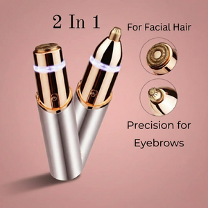 BrowTrim™ 2-in-1 electric eyebrow trimmer