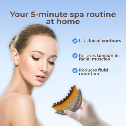 LymphaGlow™ – Lymphatic Dry Brush | The Secret to a Radiant Complexion, Wake Up to Lifted, Glowing Skin