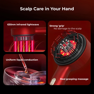 RedGlow Massage Brush™ – Red Light Body Brush