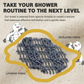 SilkScrub™ Exfoliating Antibacterial Shower Towel